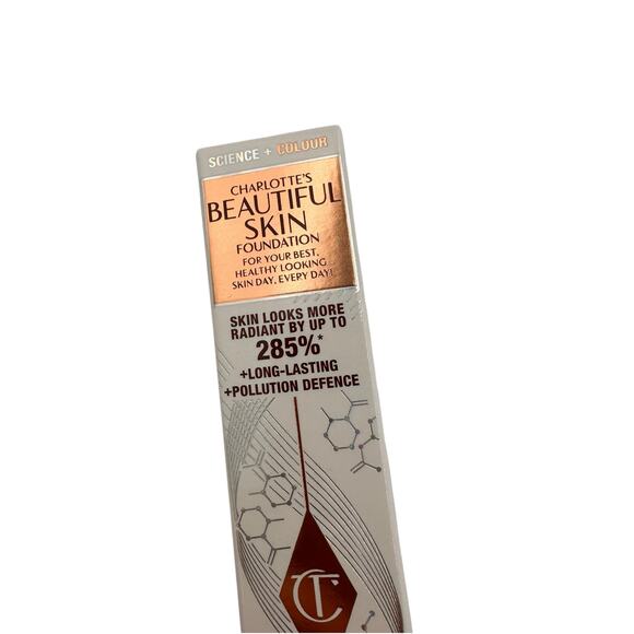 Charlotte Tilbury Beautiful Skin Medium Coverage Liquid Foundation #14 Natural - Picture 4 of 8